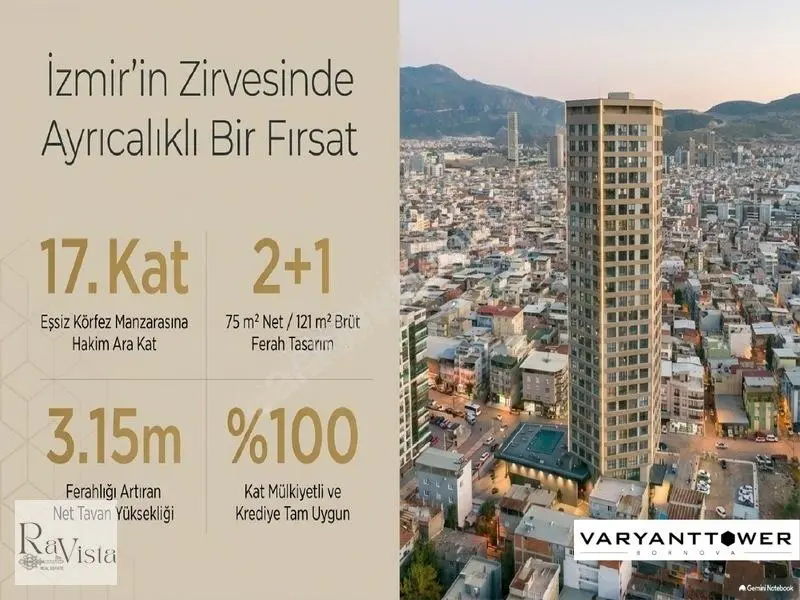 Varyant Tower Satılık 2+1 Daire — fotoğraf 8