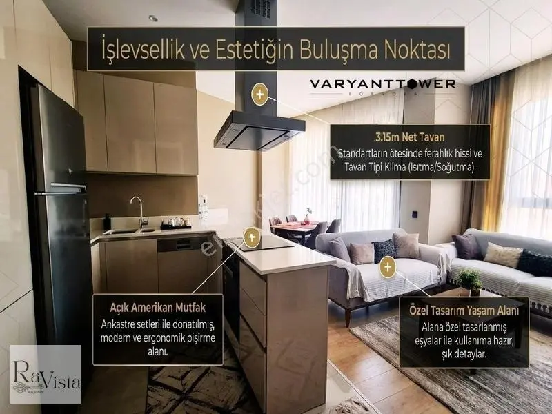 Varyant Tower Satılık 2+1 Daire — fotoğraf 13