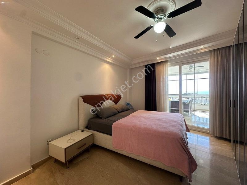 Alanya Tosmur'da 2+1 Eşyalı Deniz Manzaralı Satılık Daire — fotoğraf 14