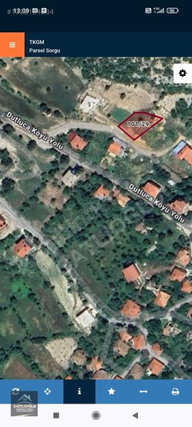 Akseki İlçe Merkezine Yakın Konum Dutluca'da 599 M2 İmarlı Arsa