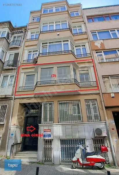 Kaçmaz Beşiktaş Maçka'da 2+1 110 M2 Daire