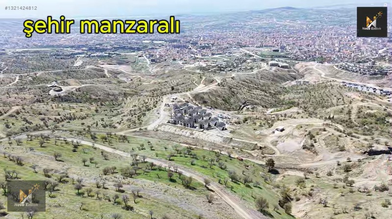 *nova* Harputta Şehir Manzaralı Projeli 445 M2 Lik Villa Arsası — fotoğraf 3