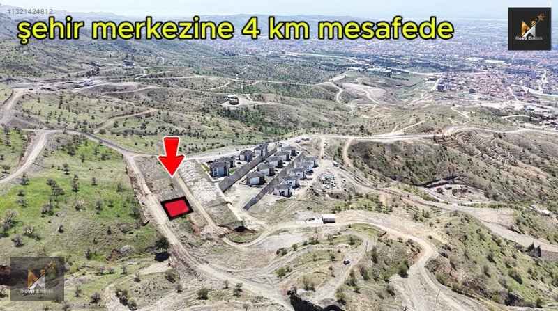 *nova* Harputta Şehir Manzaralı Projeli 445 M2 Lik Villa Arsası — fotoğraf 6