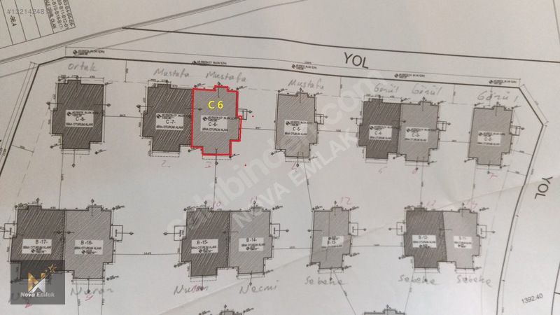 *nova* Harputta Şehir Manzaralı Projeli 445 M2 Lik Villa Arsası — fotoğraf 12