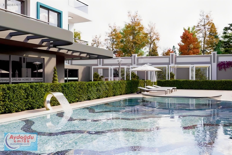 Aydoğdu Emlaktan,gazipaşa Pazarcıda,dreams Homes'de,1+1 Lüks — fotoğraf 4
