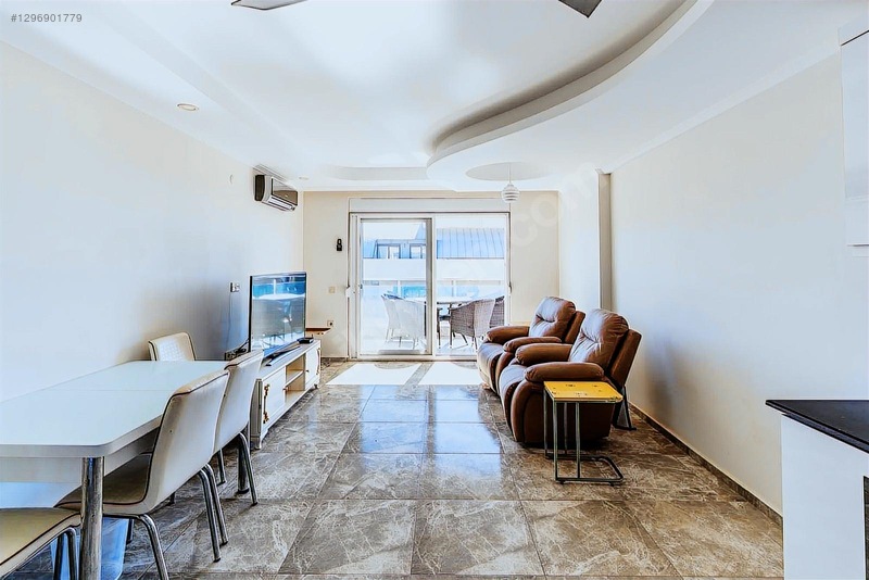 Alanya'da Deniz Manzaralı Satılık 1+1 Daire Lux Site İçerisinde — fotoğraf 3