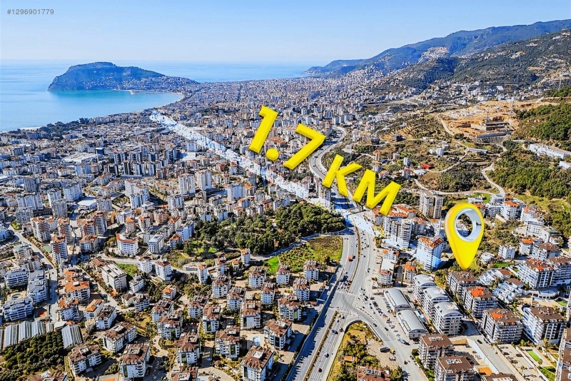 Alanya'da Deniz Manzaralı Satılık 1+1 Daire Lux Site İçerisinde — fotoğraf 5