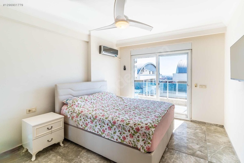 Alanya'da Deniz Manzaralı Satılık 1+1 Daire Lux Site İçerisinde — fotoğraf 7