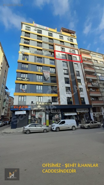 *nova* Şehit İlhanlar Caddesinde Kiralık 2+1 Sıfır Ofis