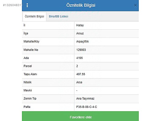 Arsuz Merkezde Köyiçi'Ne Yürüme Mesafesinde Satılık Uygun Parsel