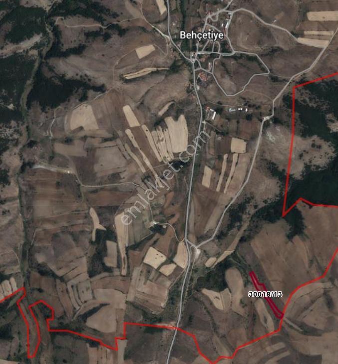 Dıalog Dağ / Tepebaşı Behçetiye 7117 M2 Satılık Fırsat Tarla — fotoğraf 3