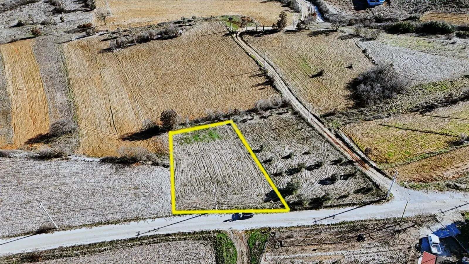Yenibağyaka'da Köye Yakın Anayol Kenarı 1222 M2 Tarla — fotoğraf 3
