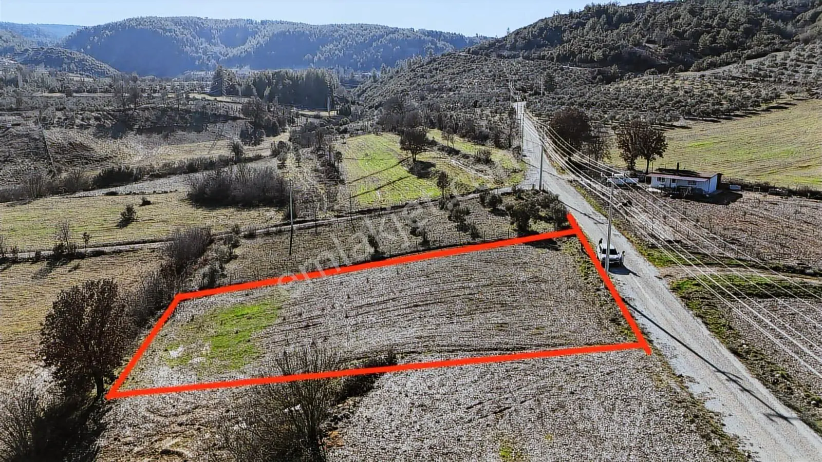 Yenibağyaka'da Köye Yakın Anayol Kenarı 1222 M2 Tarla — fotoğraf 8