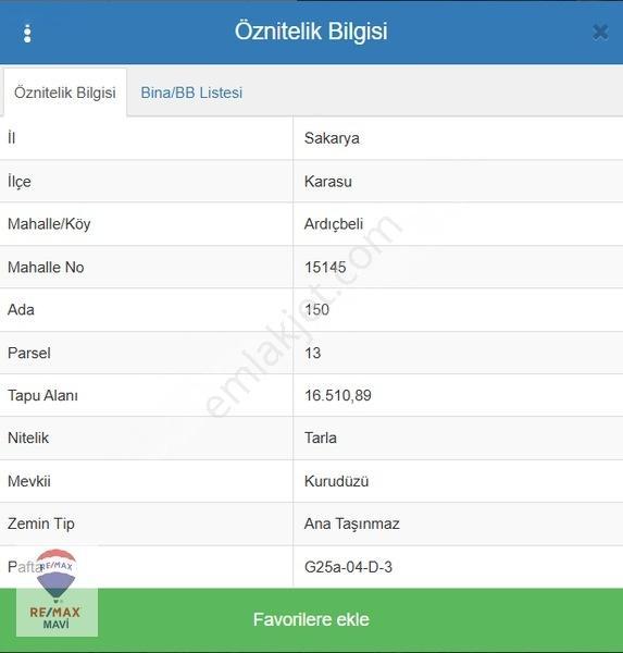 Karasu Ardıçbelide 16.510 M² | 1200 Ocak Fındık | 6-7 Ton Verim — fotoğraf 3