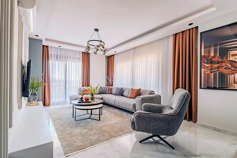 Alanya Oba Mah. 2+1 Eşyalı Deniz Ve Kale Manzaralı Lüx Dairemiz! — fotoğraf 2