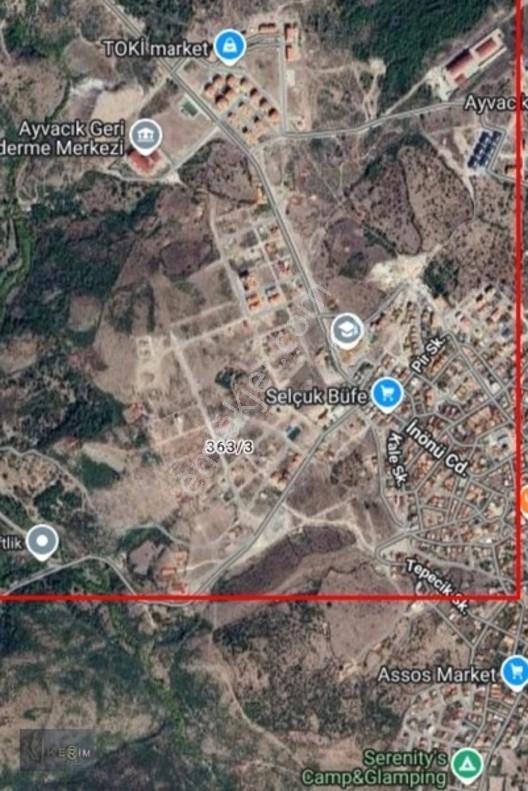 &kerim'den Satılık Ayvacık Hamdibey'de Yatırımlık 312m2 Arsa — fotoğraf 8