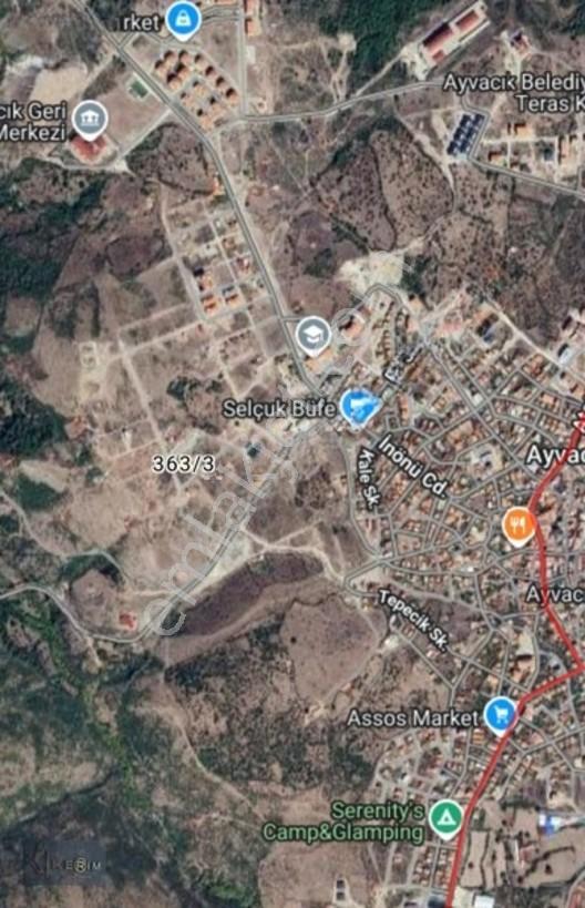 &kerim'den Satılık Ayvacık Hamdibey'de Yatırımlık 312m2 Arsa — fotoğraf 12