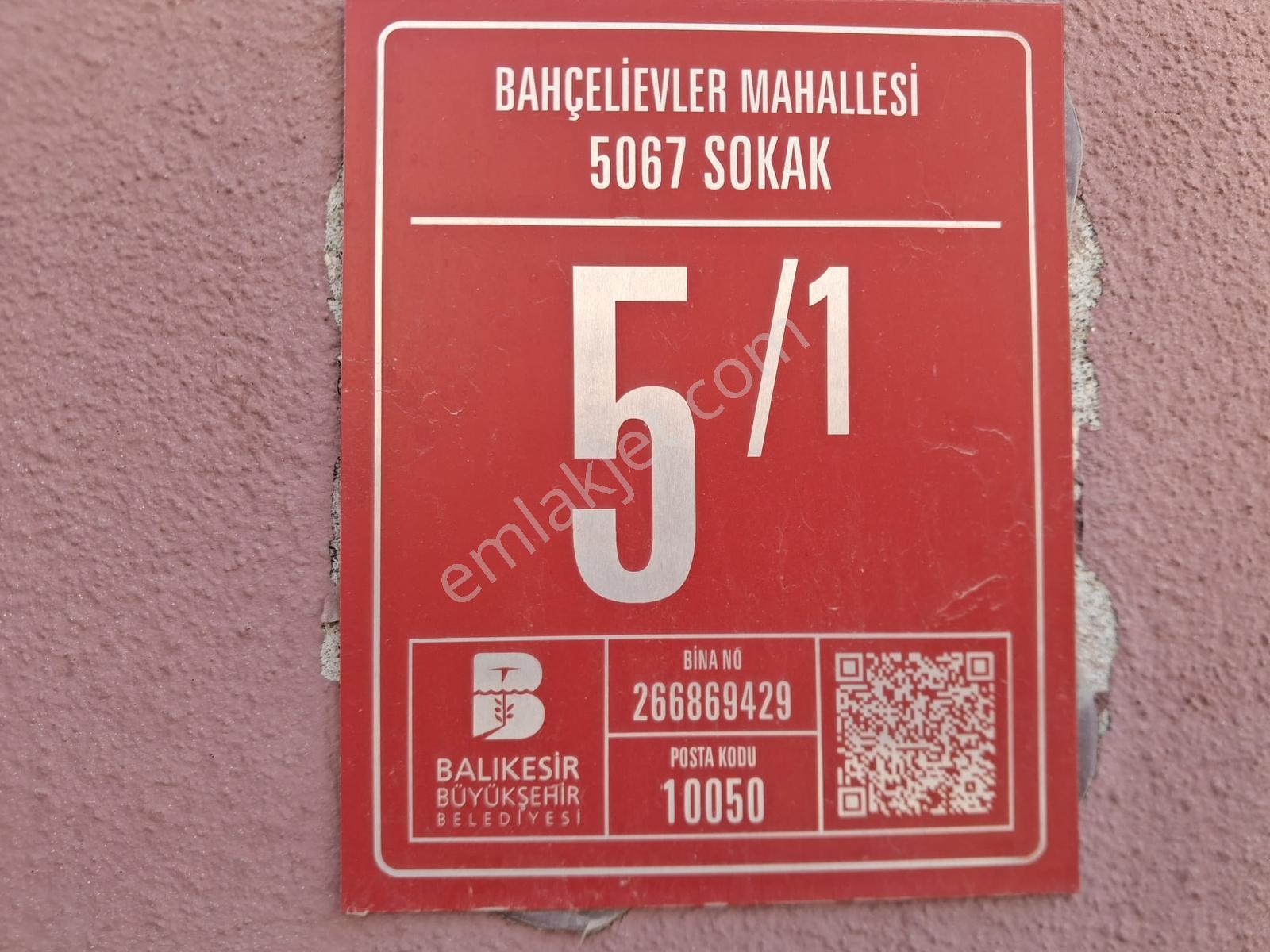 Balıkesir Altıeylül Bahçelievler Mah. Geniş Satılık 3+1 Daire — fotoğraf 13