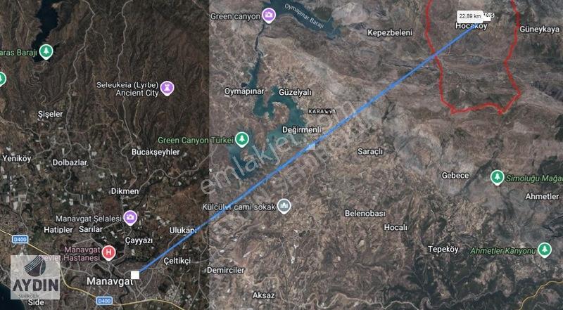 Aydın Satıyordan Antalya Aksekide Kaçırılmıycak 746m2 Tarla — fotoğraf 4