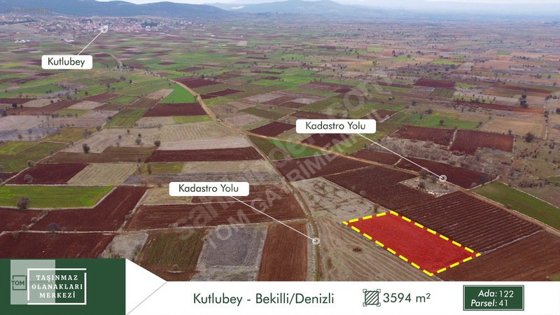 Denizli,bekilli,kutlubey Mahallesi 3.594 M2 Merkeze Yakın Arazi — fotoğraf 3