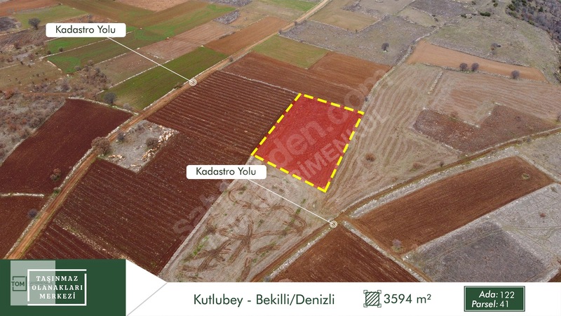Denizli,bekilli,kutlubey Mahallesi 3.594 M2 Merkeze Yakın Arazi — fotoğraf 5