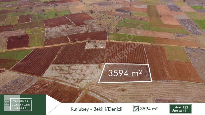 Denizli,bekilli,kutlubey Mahallesi 3.594 M2 Merkeze Yakın Arazi — fotoğraf 7
