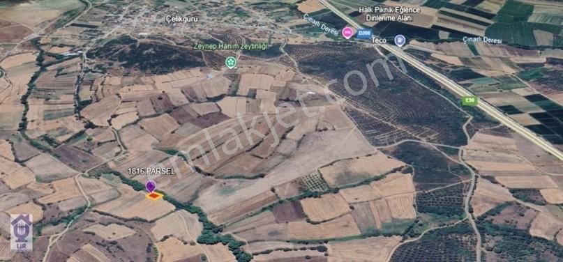 Lir Den Çanakkale Biga Çelikgürü De Satılık 400 M2 Tarla — fotoğraf 3