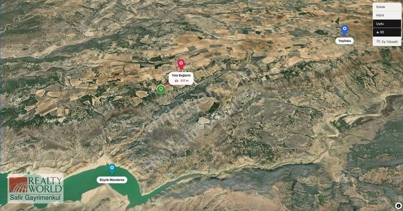 Bekilli Yeşiloba'Da 5.848 M² 240 Ağaçlık Hazır Zeytin Bahçesi
