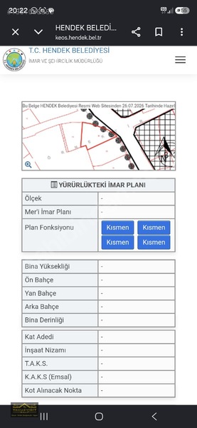 Sakarya Hendek Merkez'de Satılık 408 M² Arsa — fotoğraf 9
