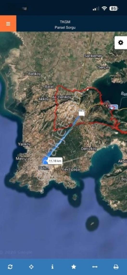 Aydın Didim Akyeniköy Mevkinde 595 M2 İkiz Villalık Arsa — fotoğraf 10