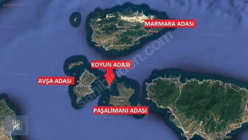 Koyun Adası'nda Denize Sadece 200 Metre Mesafede! 390 M² Arsa — fotoğraf 10