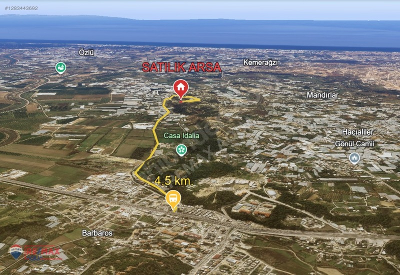 Deniz Gören 343 M² Konut İmarlı Satılık Müstakil Arsa — fotoğraf 15