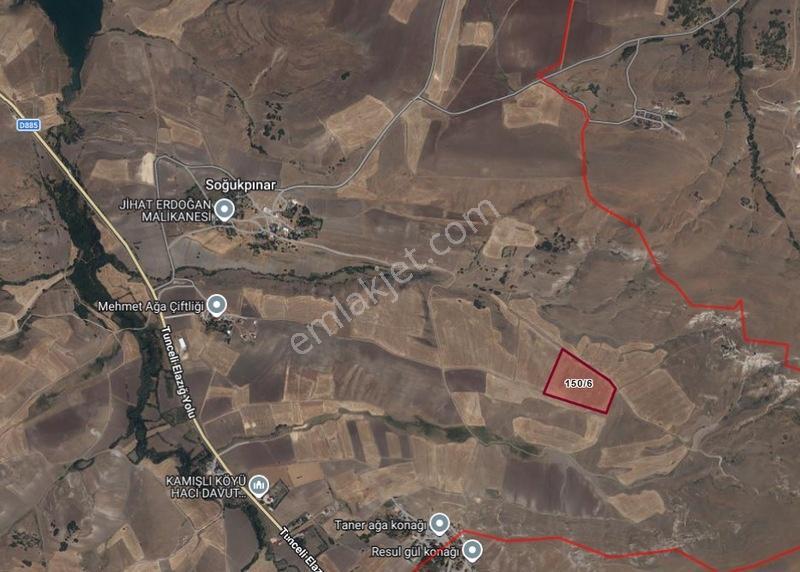 Kovancılar Soğukpınar Köyü Yatırımlık,düz,taşsız 47,713m2 Tarla