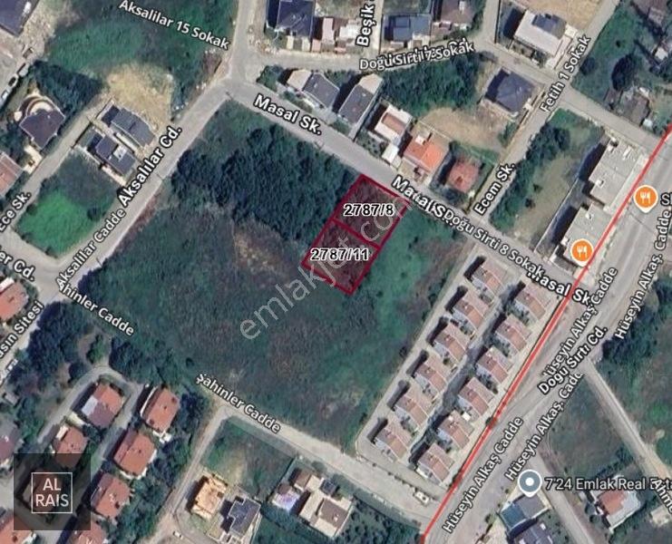 Yalova Kadıköyde Deniz Manz. Yola Cephe Satılık 2 Adet Parsel