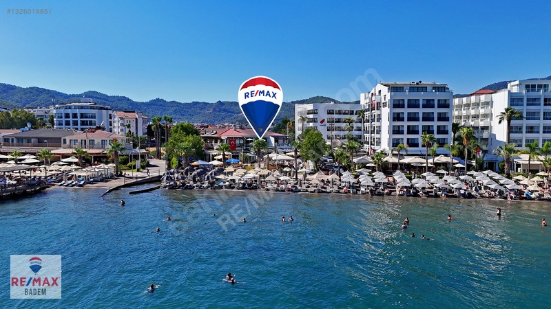 Marmaris Uzunyalı'da Denize Sıfır Satılık İşyeri Ve Ev (325m2)