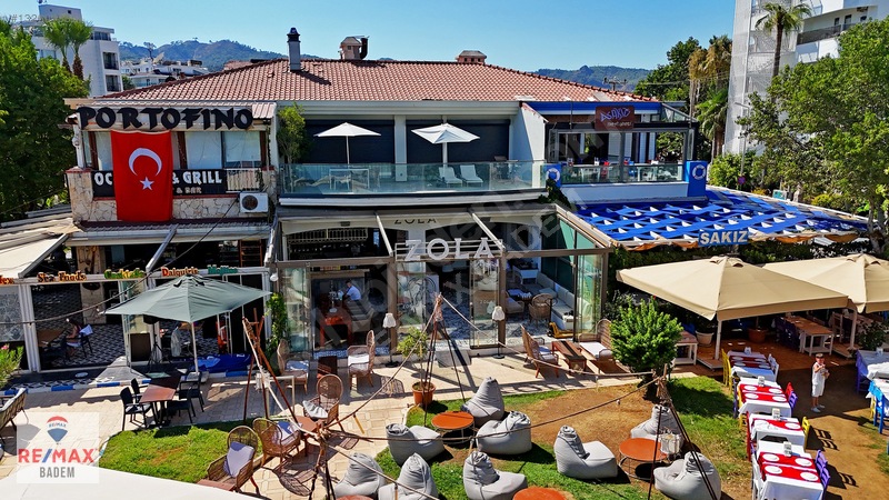 Marmaris Uzunyalı'da Denize Sıfır Satılık İşyeri Ve Ev (325m2) — fotoğraf 17