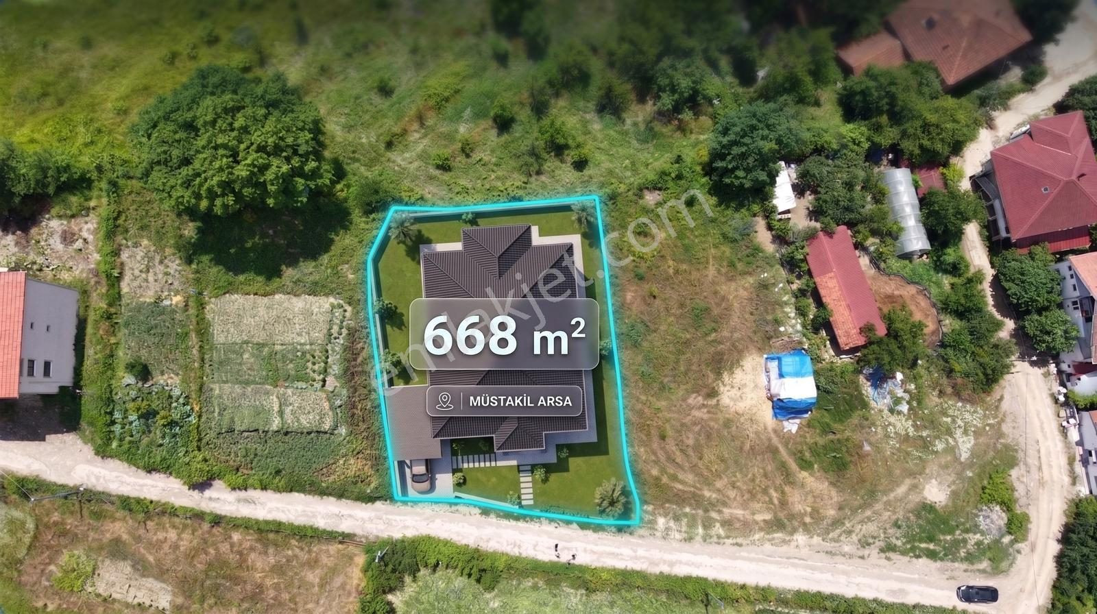 Kozcağız'da %40 İmarlı, 668 M² Satılık Arsa — fotoğraf 3