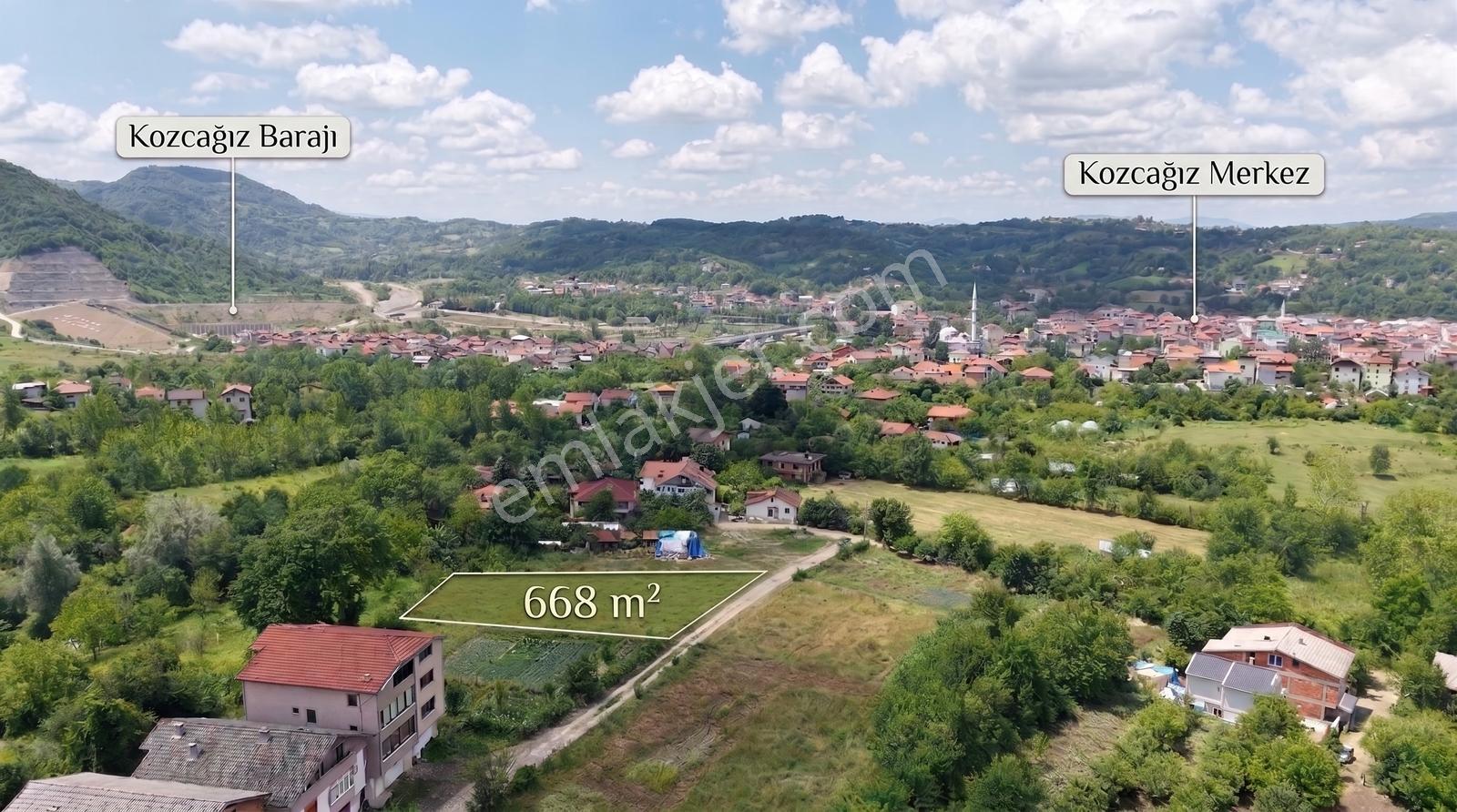 Kozcağız'da %40 İmarlı, 668 M² Satılık Arsa — fotoğraf 4