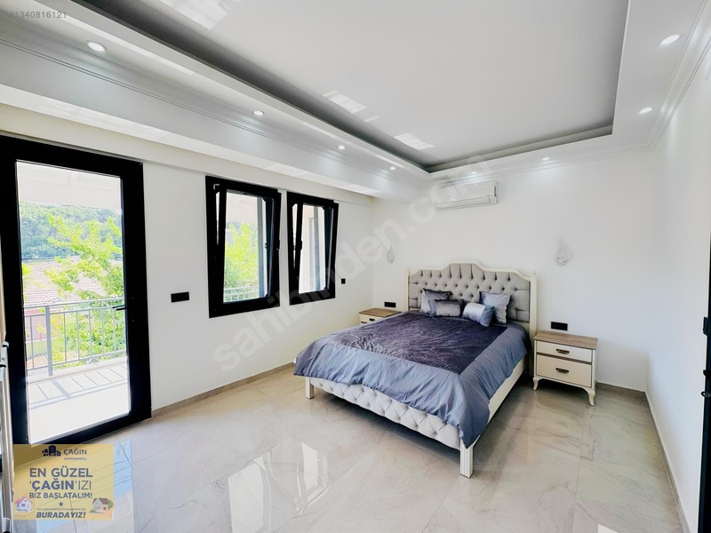 Datça Merkezde Komple Yenilenmiş, Doğa Manzaralı 4+1 Villa — fotoğraf 12