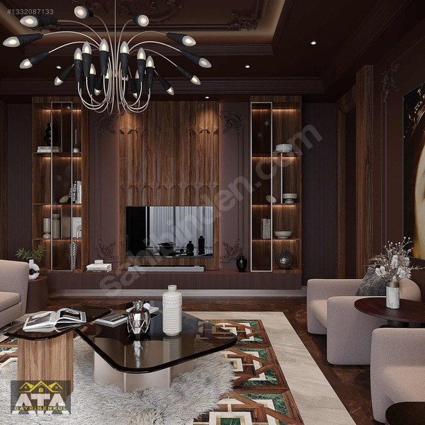 Ata Gayrimenkul'den Satılık Site İçerisinde Natamam Lüks Villa — fotoğraf 15