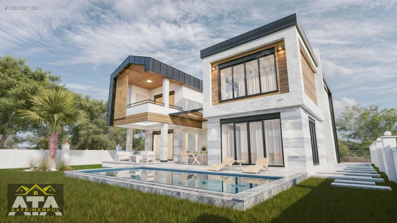 Ata Gayrimenkul'den Satılık Site İçerisinde Natamam Lüks Villa — fotoğraf 21
