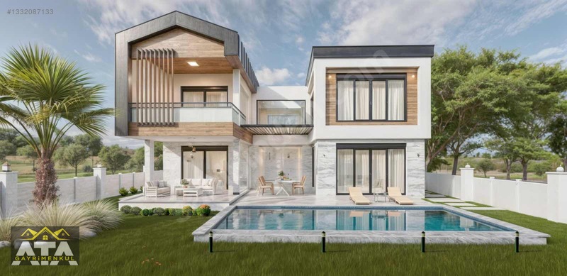 Ata Gayrimenkul'den Satılık Site İçerisinde Natamam Lüks Villa — fotoğraf 22