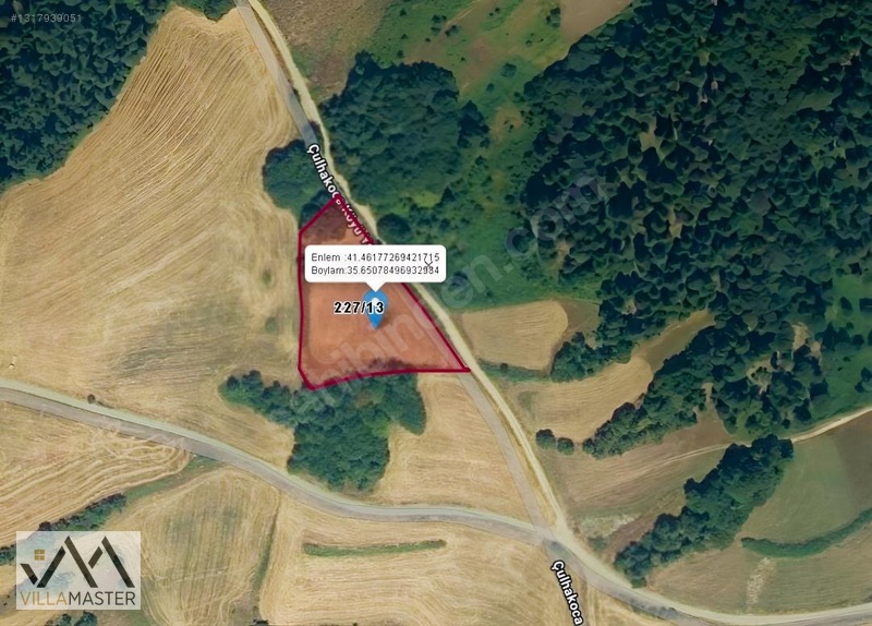 Samsun Bafra'Da 3.544 M² Satılık Tarla, Yatırım Fırsatı
