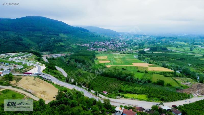 Erl Düzce Cumayeri Manzaralı Yol Kenarı 672 M2 +1037 Arsa — fotoğraf 2