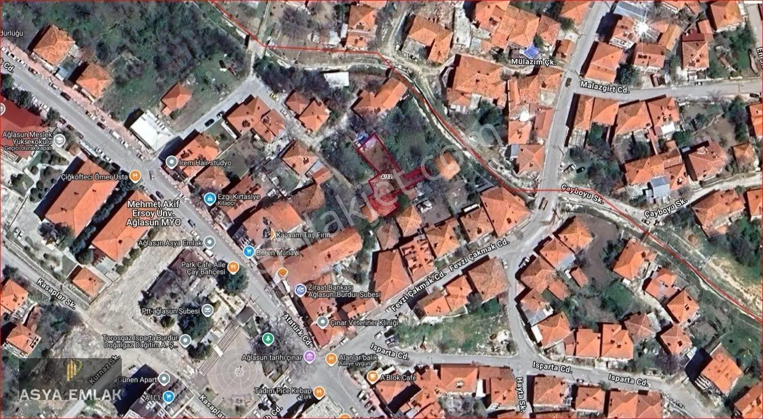 Ağlasun Sakarca Mahallesinde Satılık Muhtelif Arsa — fotoğraf 22