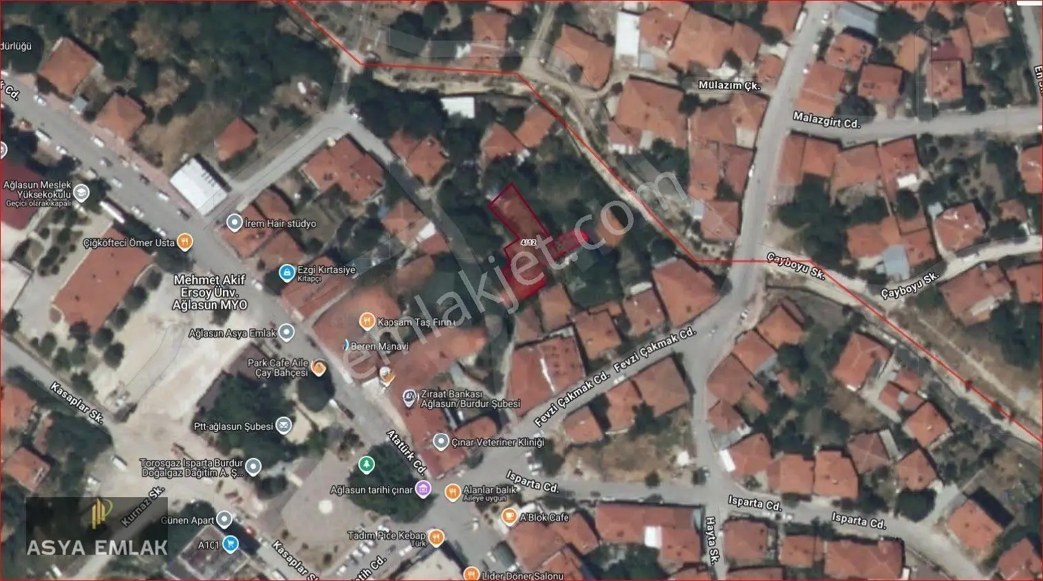 Ağlasun Sakarca Mahallesinde Satılık Muhtelif Arsa — fotoğraf 23