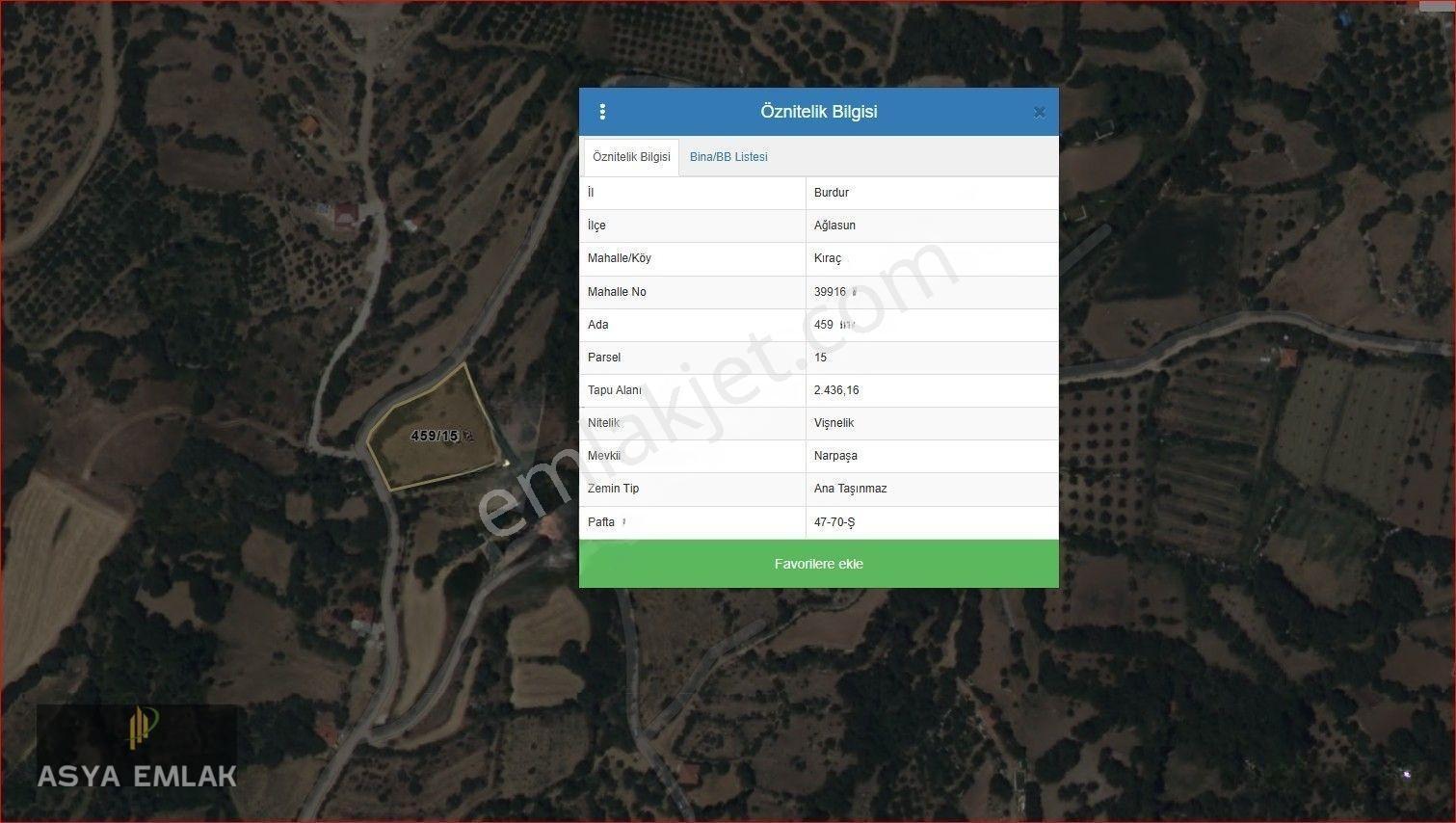 Ağlasun Kıraç Mahallesinde Satılık Fırsat Arazi — fotoğraf 34