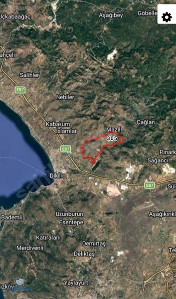 Dikili Kıroba'da Köy İçi Yatırımlık 1090 Metre Arsa — fotoğraf 10