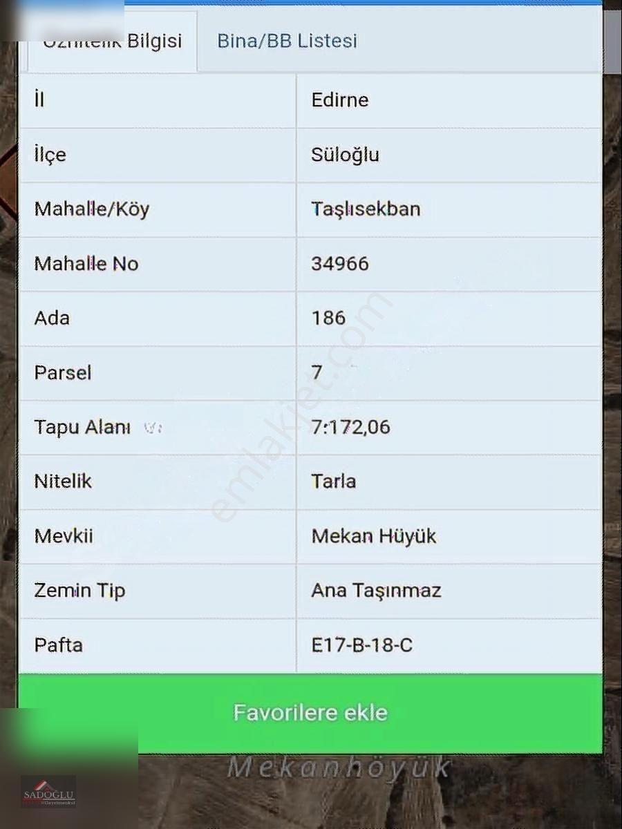 Süloğlu Taşlısekban'da 7.172 M2 Satılık Arazi — fotoğraf 4