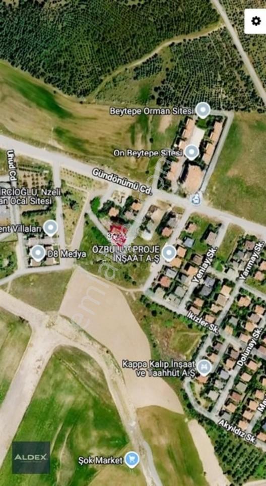 Beytepede 416 M² | 0.20 Emsal | Köşe Parsel Satılık Arsa — fotoğraf 3